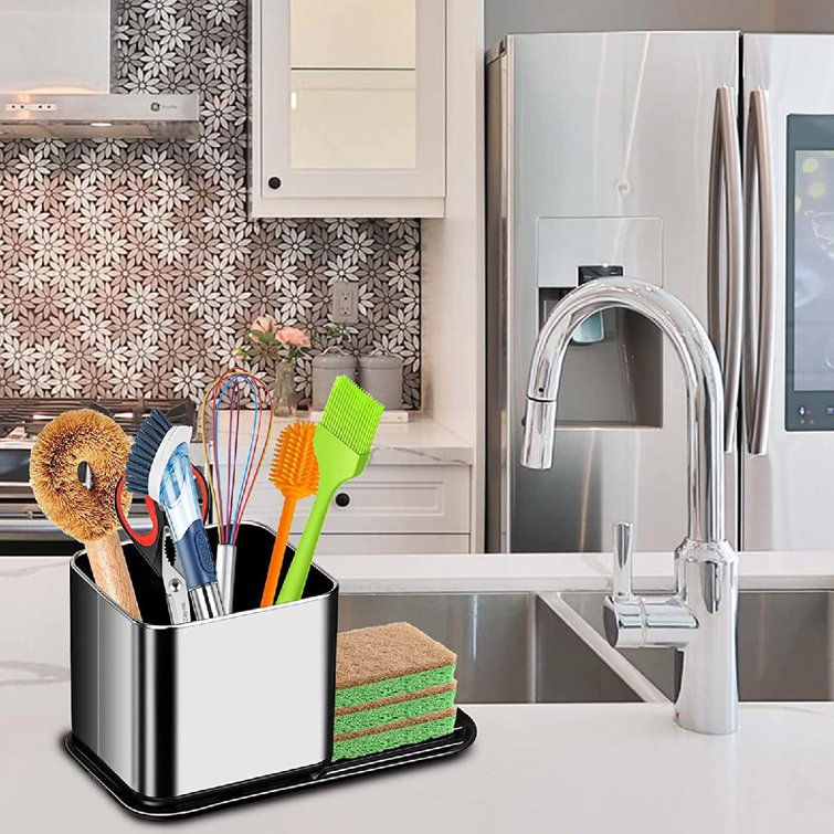 dingqitech Stainless Steel Sink Caddy Wayfair